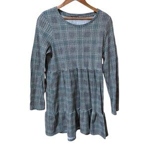 Cotton On Green Plaid Dress